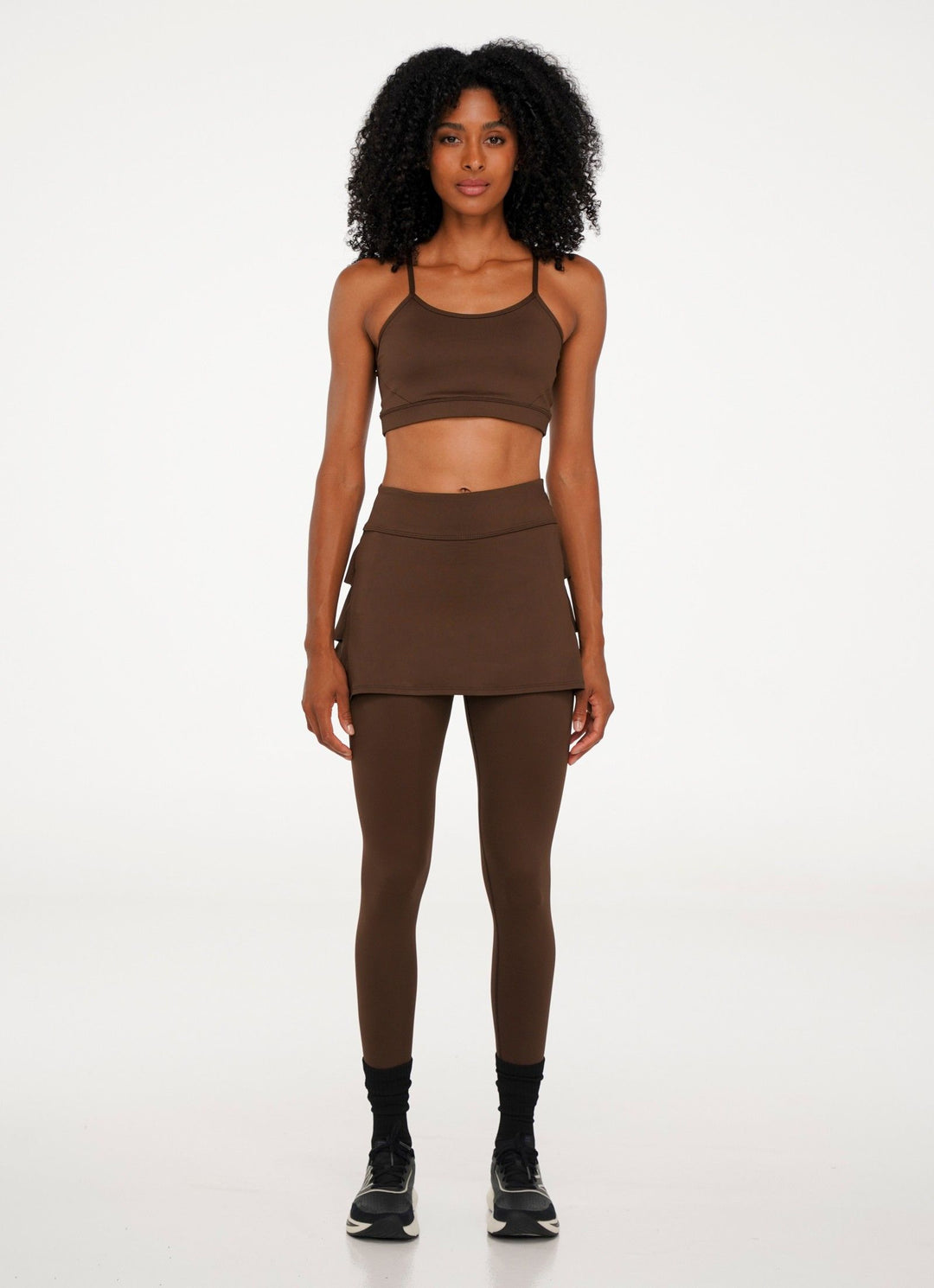 Shakira Skirted Legging (Cafe Torrado)