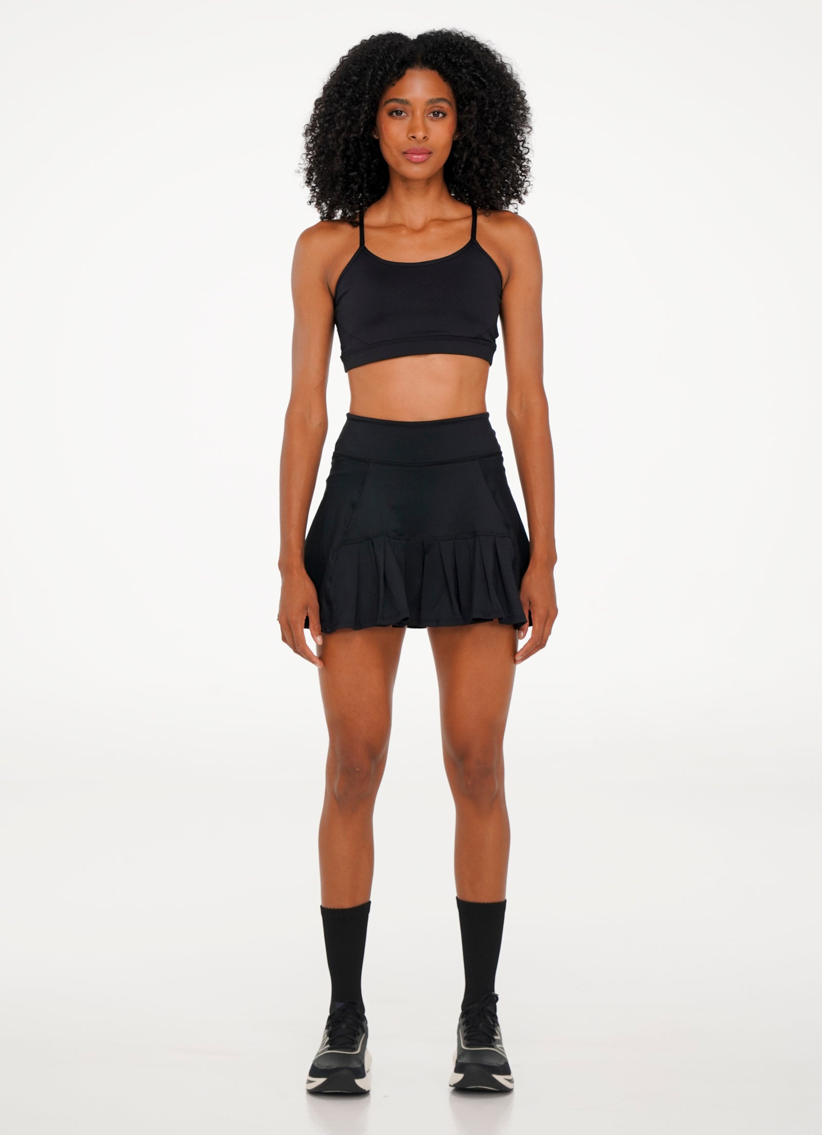 Flirty Skirt / Skort (Black) 14.5