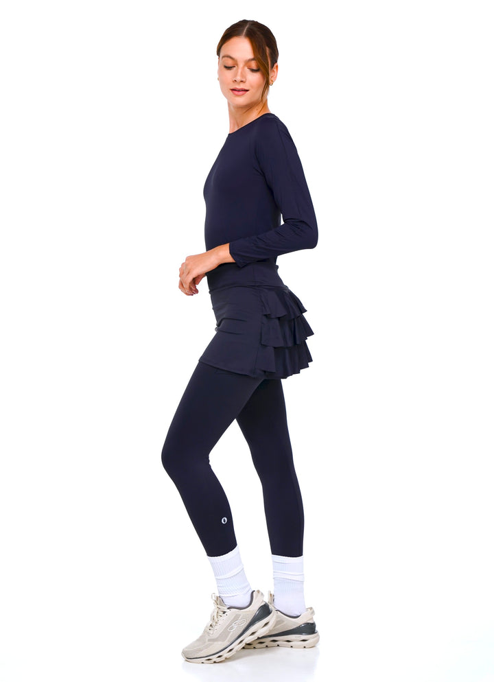 Shakira Skirted Legging (Azul Dark)