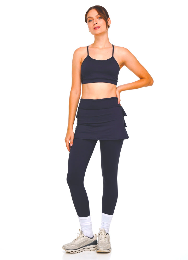 Shakira Skirted Legging (Azul Dark)