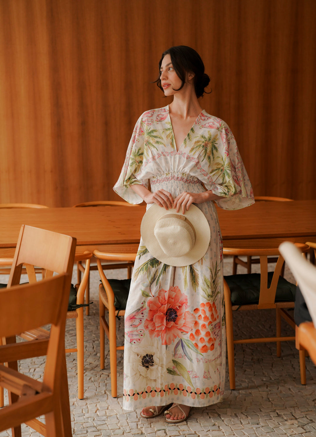 Dreamscape Maxi Dress (Pineapple)