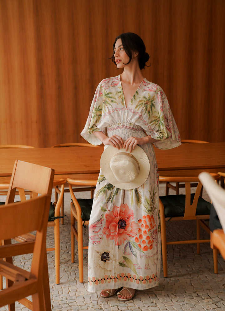 Dreamscape Maxi Dress (Pineapple)