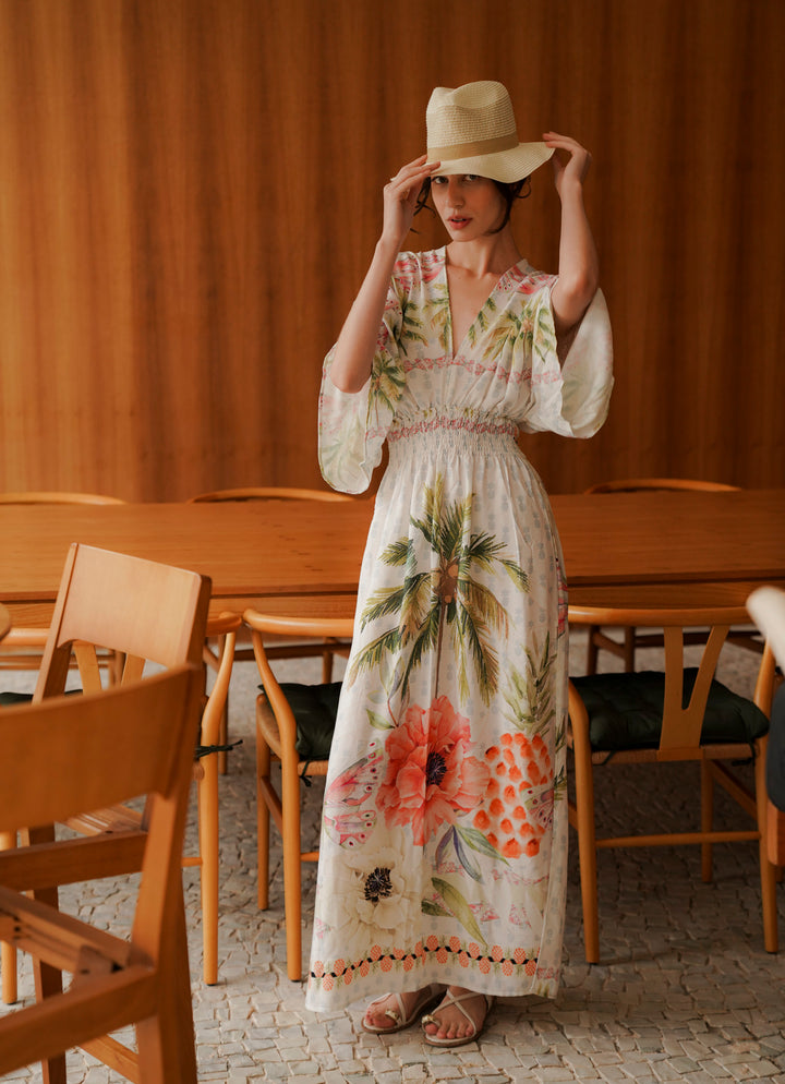 Dreamscape Maxi Dress (Pineapple)