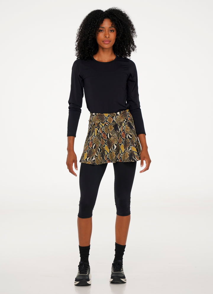 Love Skirted Capri (Cobra)