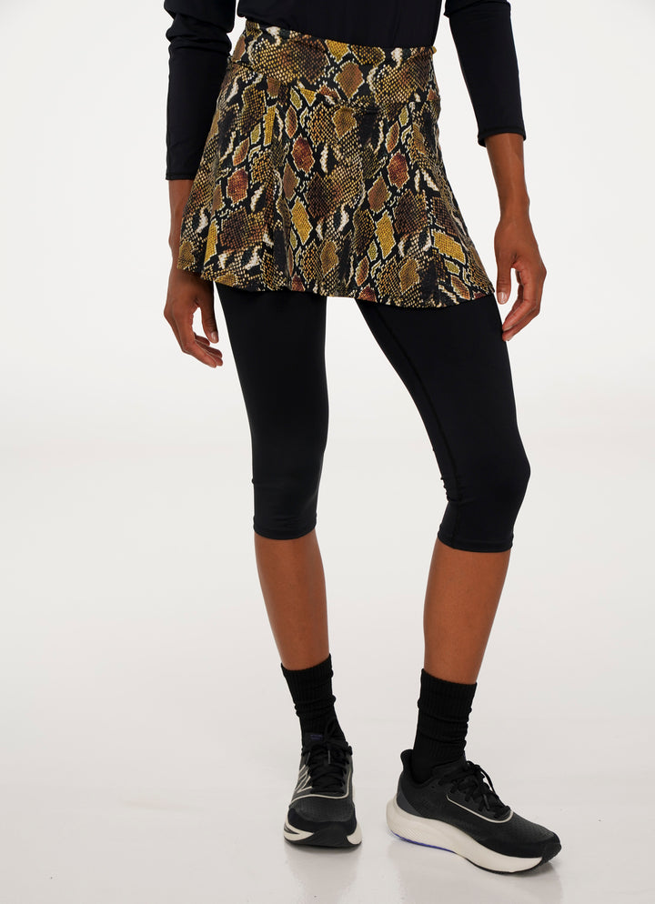 Love Skirted Capri (Cobra)