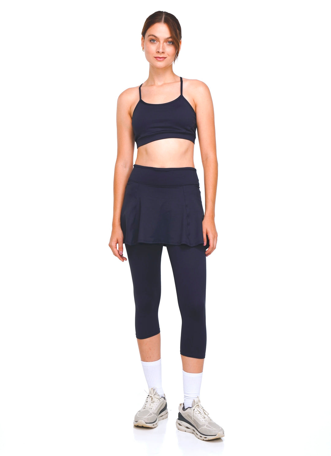 Love Skirted Capri (Azul Dark)