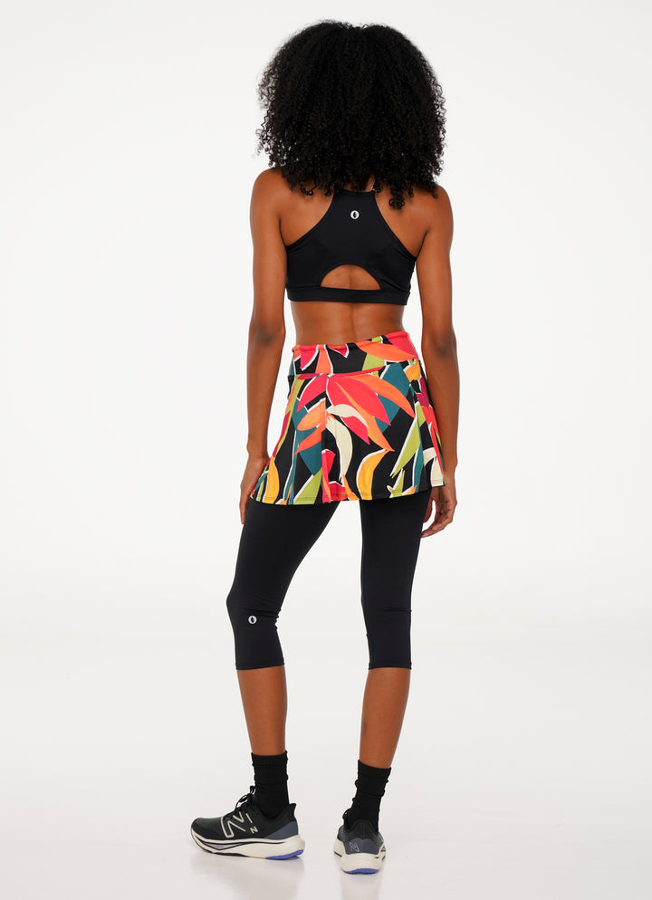 Love Skirted Capri (Scarlet)