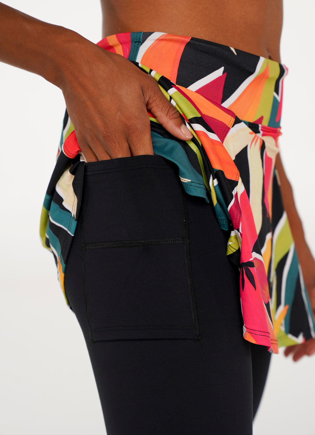 Love Skirted Legging (Scarlet)