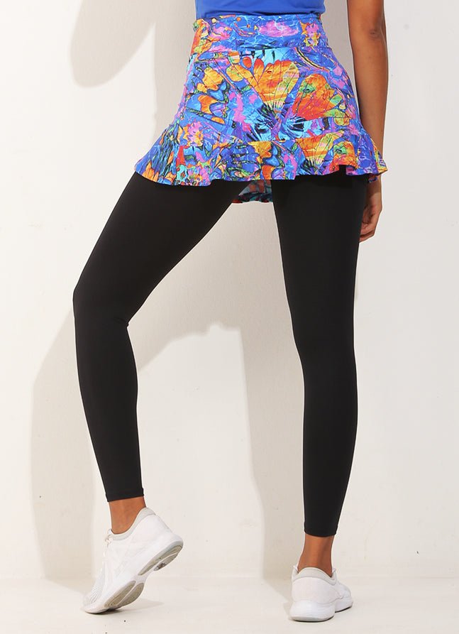 Ace Skirted Legging (Fly) skirted leggings Dona Jo Fitwear