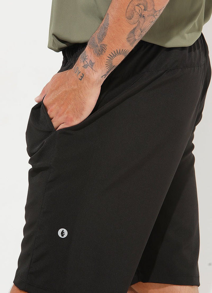 Court Short (Black) 9" shorts Dona Jo Fitwear