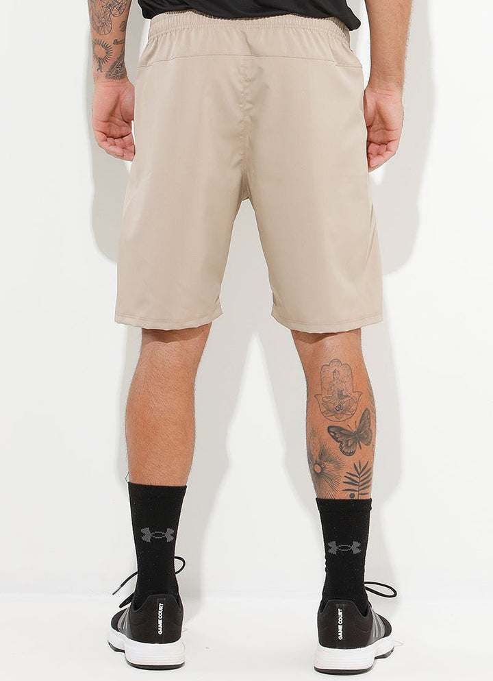 Court Short (Khaki) 9" shorts Dona Jo Fitwear