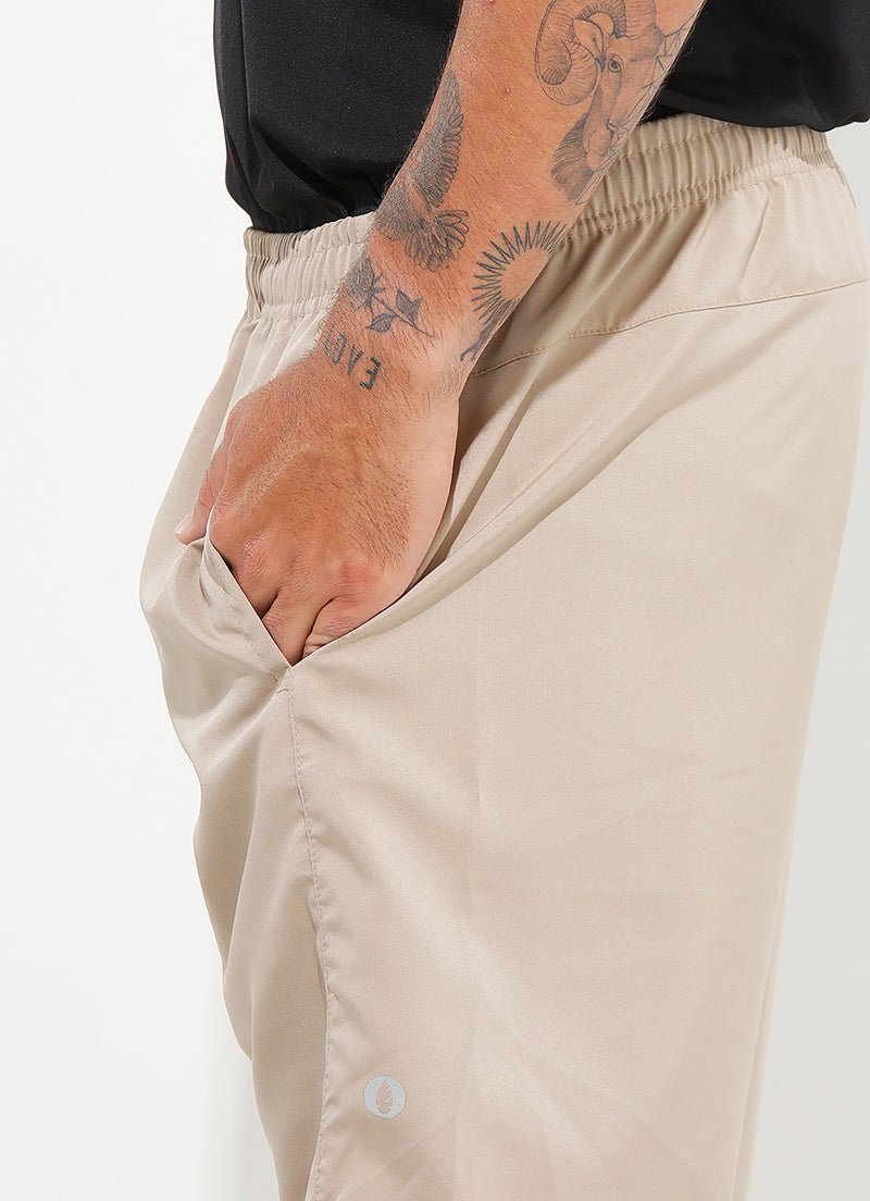 Court Short (Khaki) 9" shorts Dona Jo Fitwear