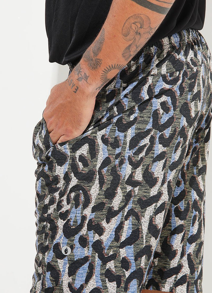 Court Short (River) 9" shorts Dona Jo Fitwear