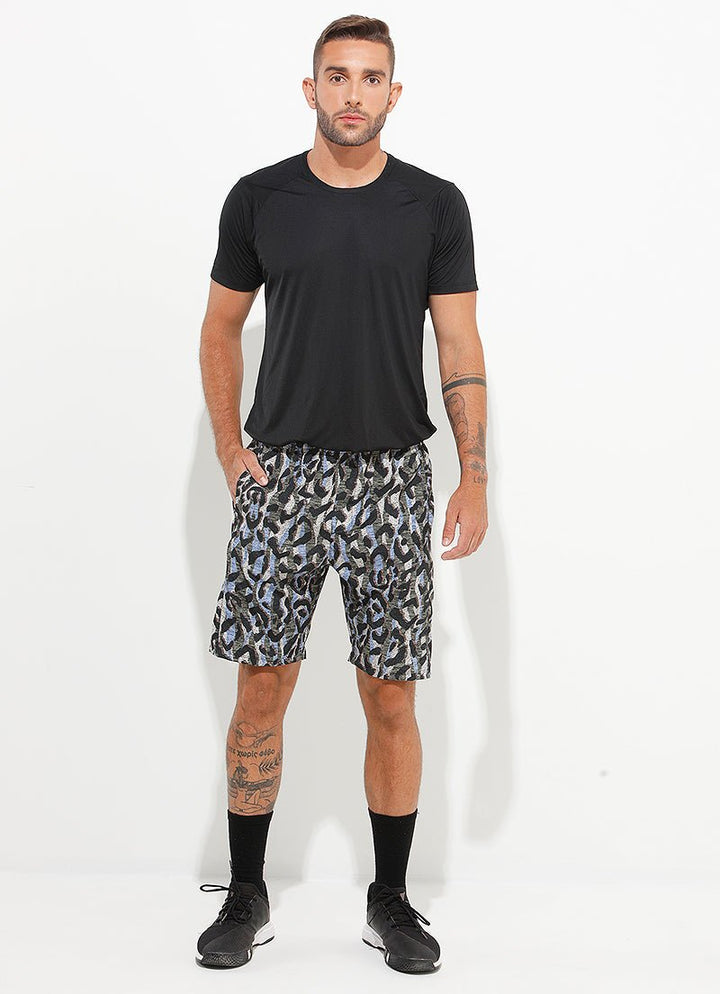 Court Short (River) 9" shorts Dona Jo Fitwear