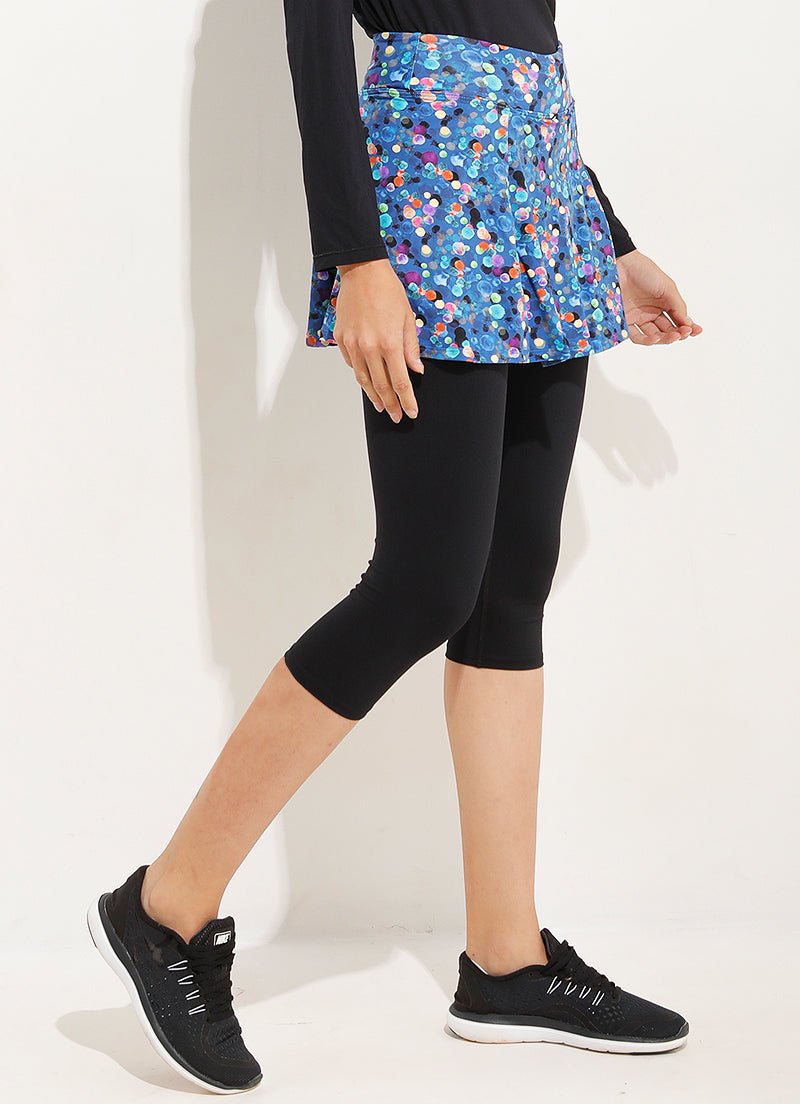 Love Skirted Capri (Elira) skirted leggings Dona Jo Fitwear