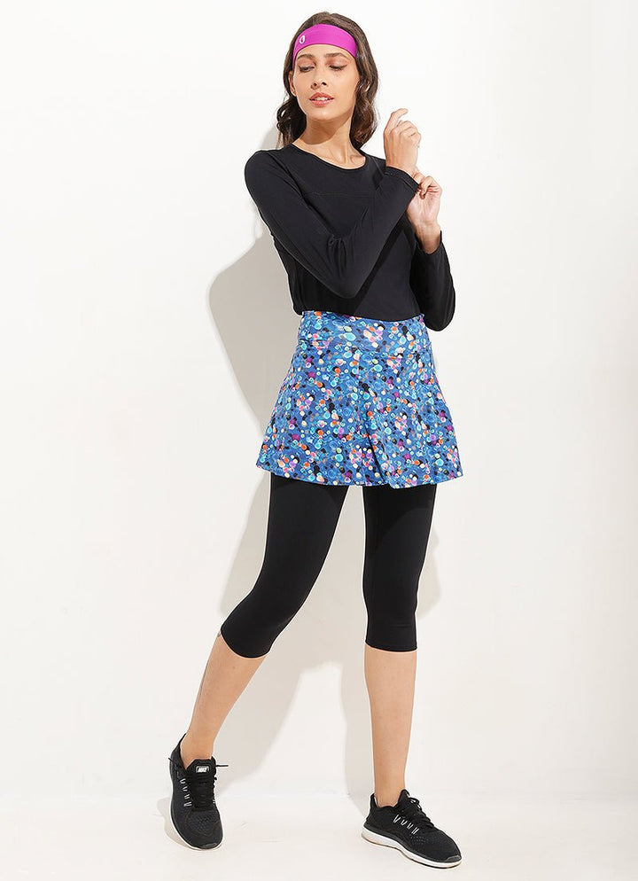 Love Skirted Capri (Elira) skirted leggings Dona Jo Fitwear