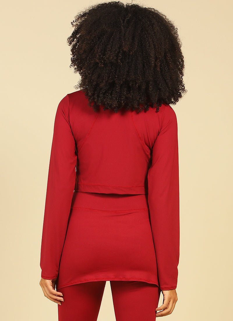 UV Pro Cropped Imperio Women's Running Top UPF 50+ Dona Jo Dona Jo