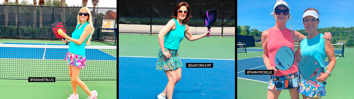 pickleball skirts / skorts & outfits