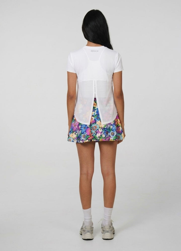 Sheer Vent Shirt (White)