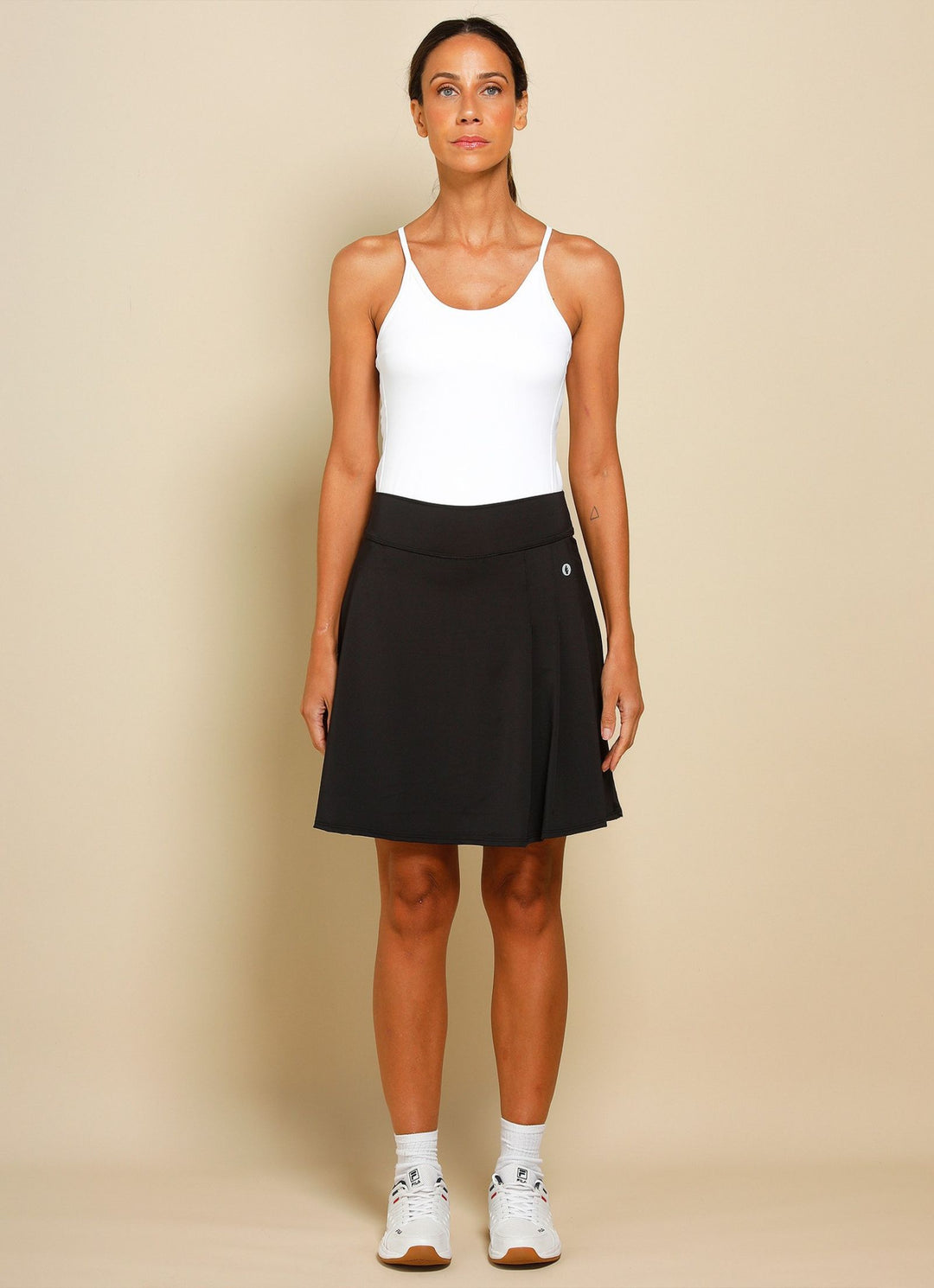 Classic Skirt / Skort (Black) 19"