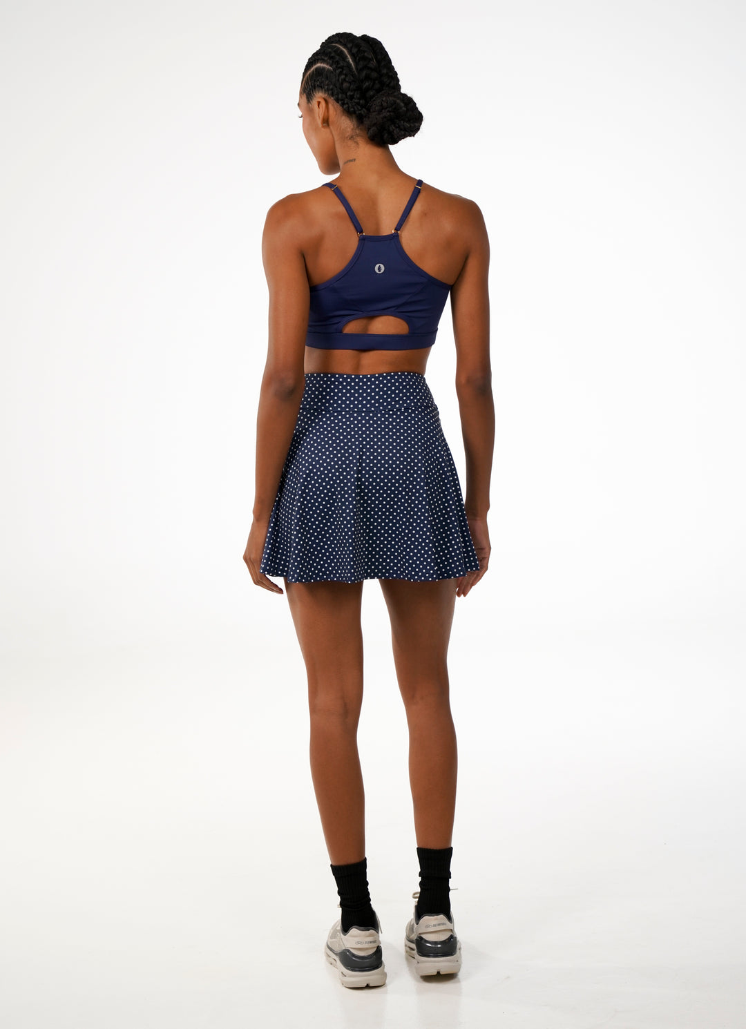 Court Skirt / Skort 14.5" (Navy Poa)