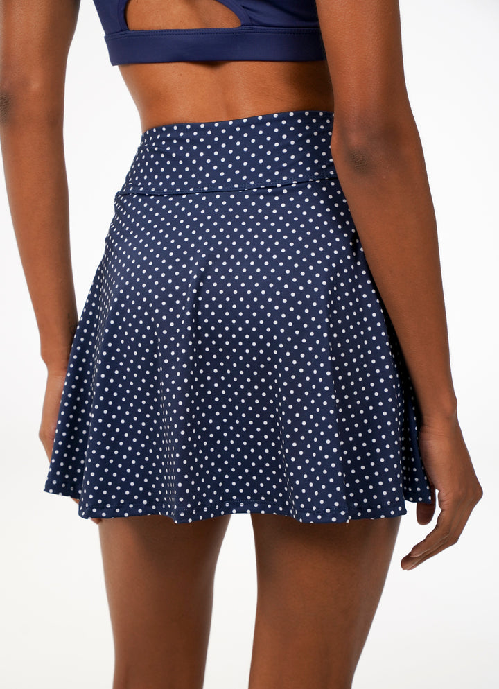 Court Skirt / Skort 14.5" (Navy Poa)