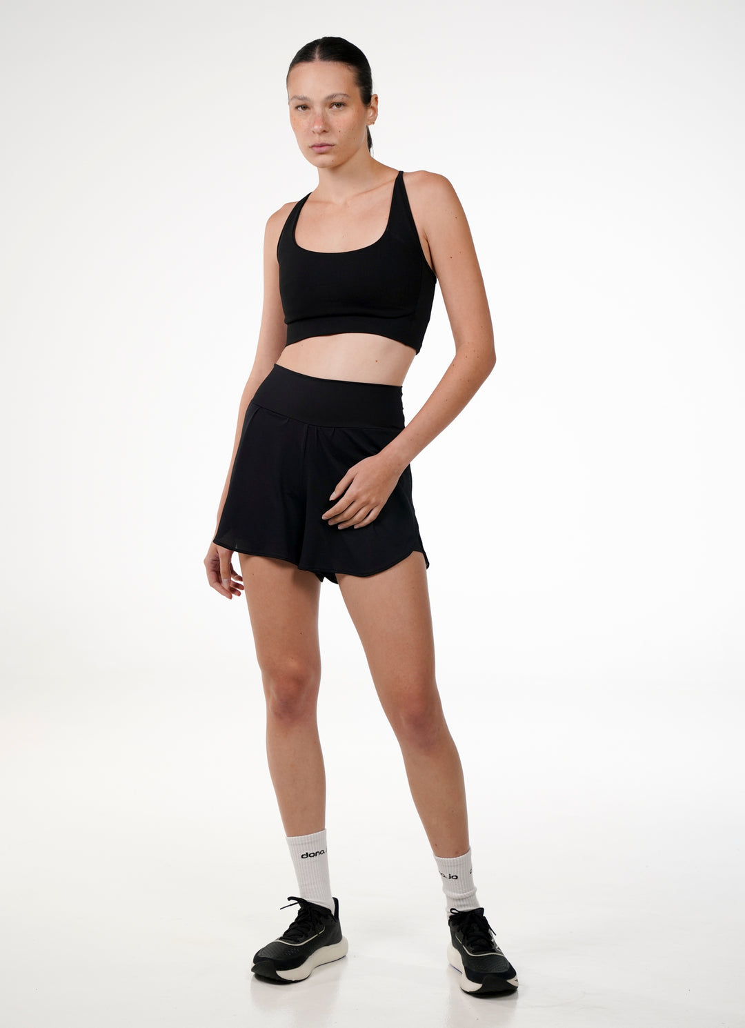 Porus Run Short (Black)