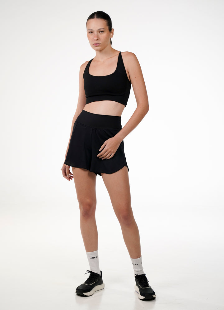 Porus Run Short (Black)