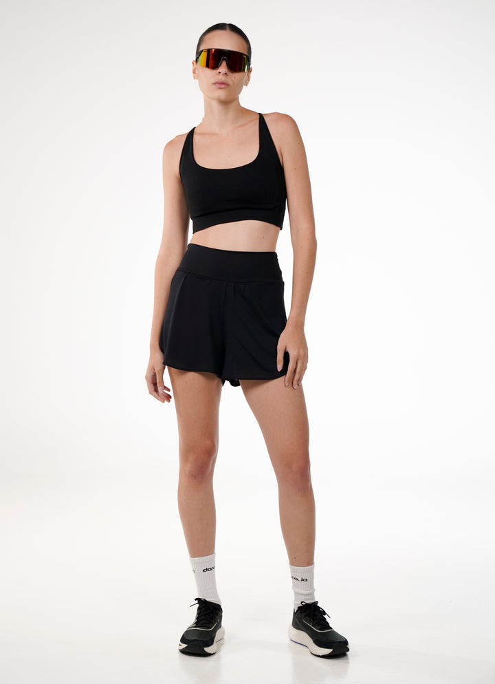 Porus Run Short (Black)