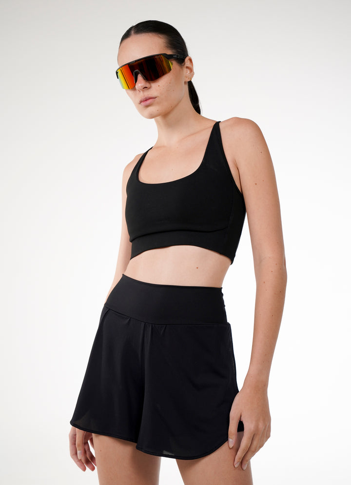 Porus Run Short (Black)