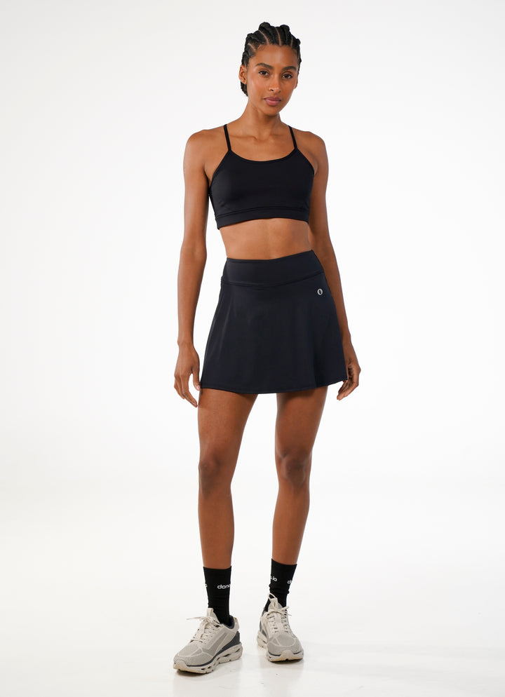 Court Skirt / Skort (Black) 14.5"