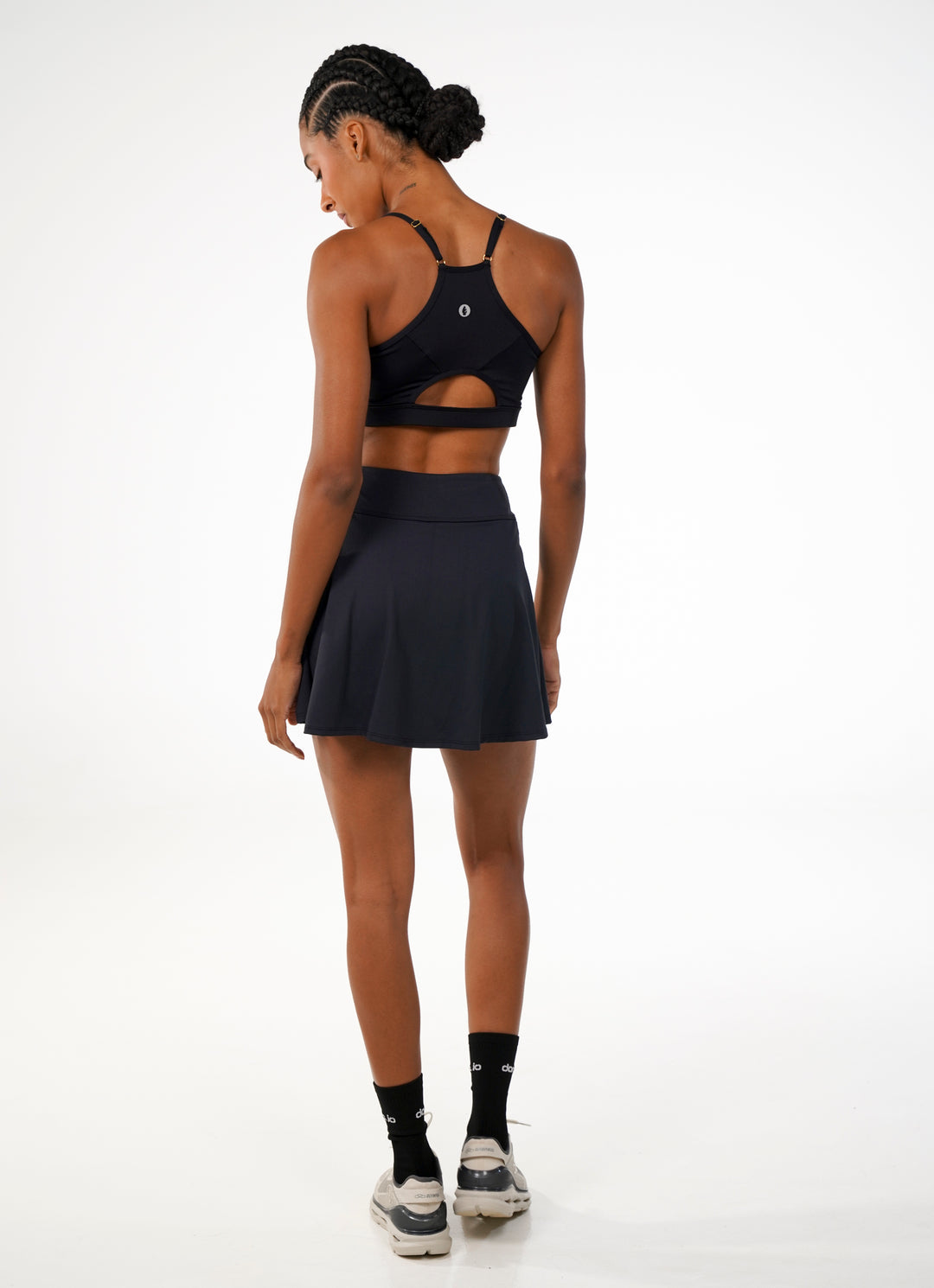 Court Skirt / Skort (Black) 14.5"