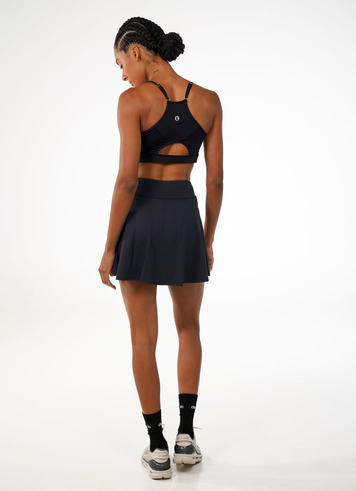 Court Skirt / Skort (Black) 14.5"