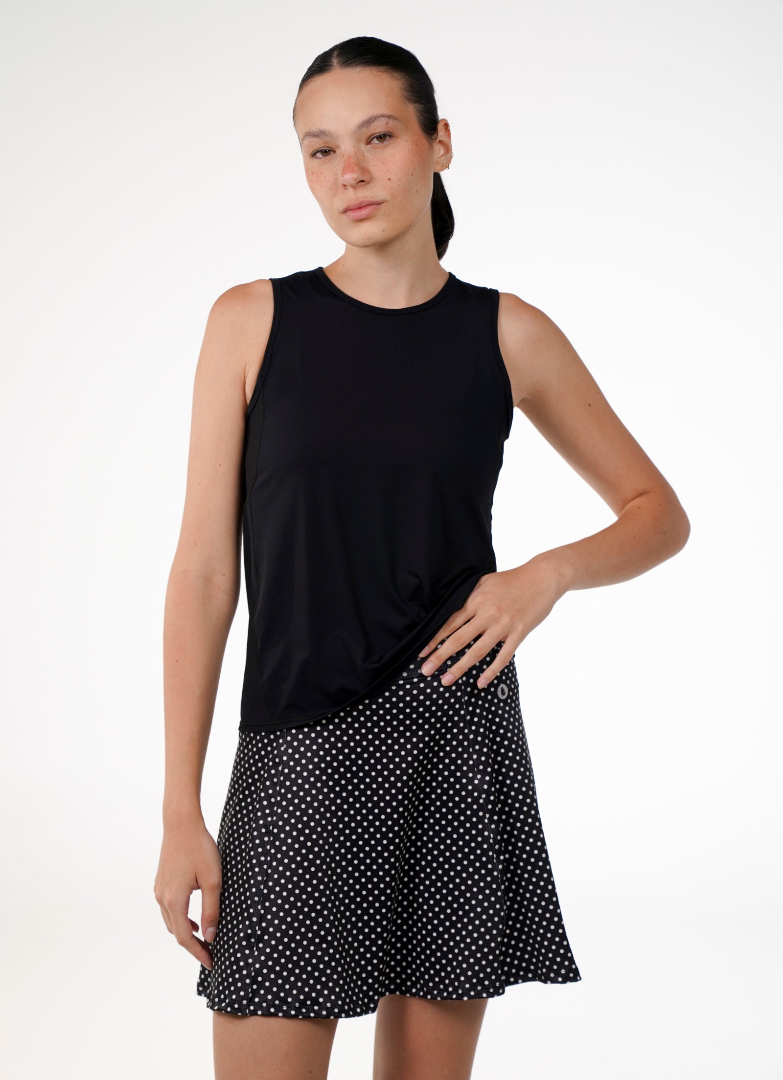 Ultimate Skirt / Skort (Black Polka Dot) 17