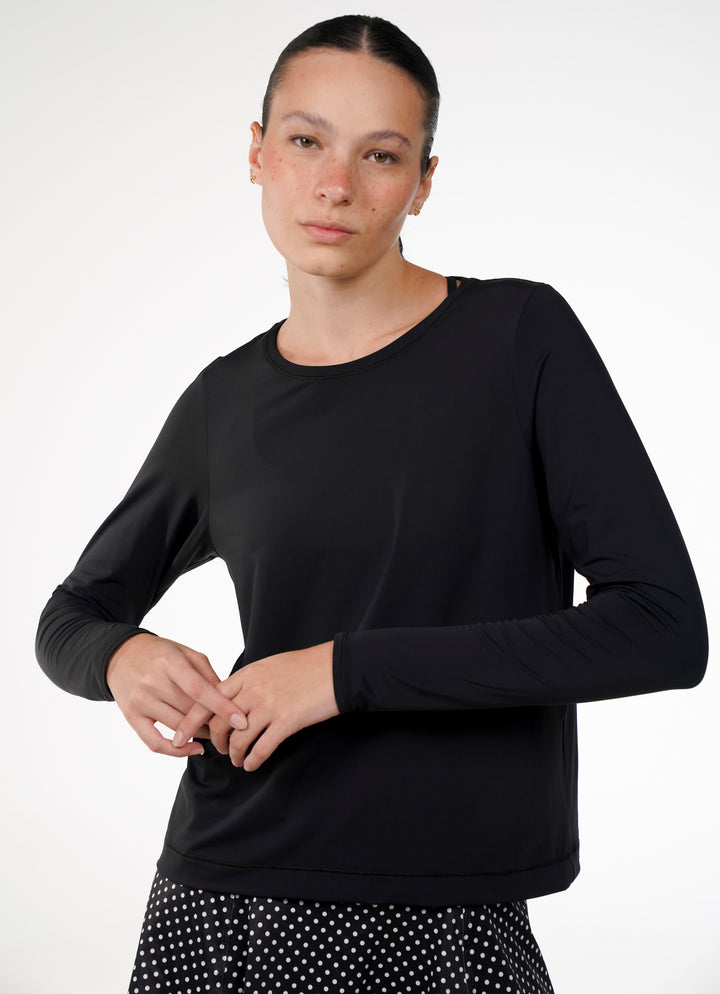 CoolTouch Long Sleeve Shirt (Black)