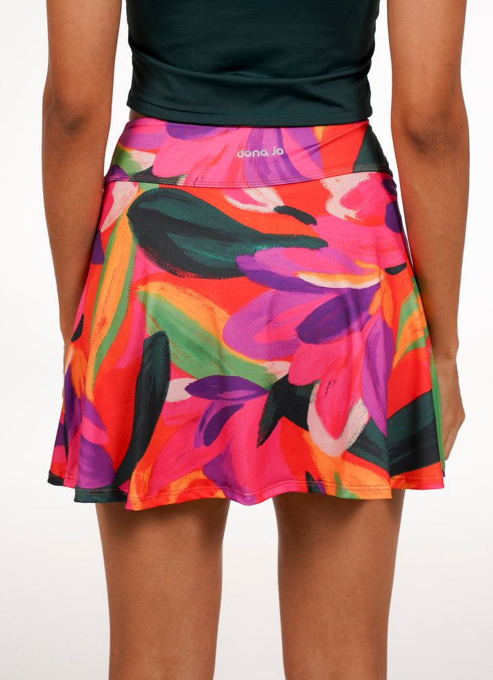 Court Skirt / Skort 14.5" (Botanical Brush)