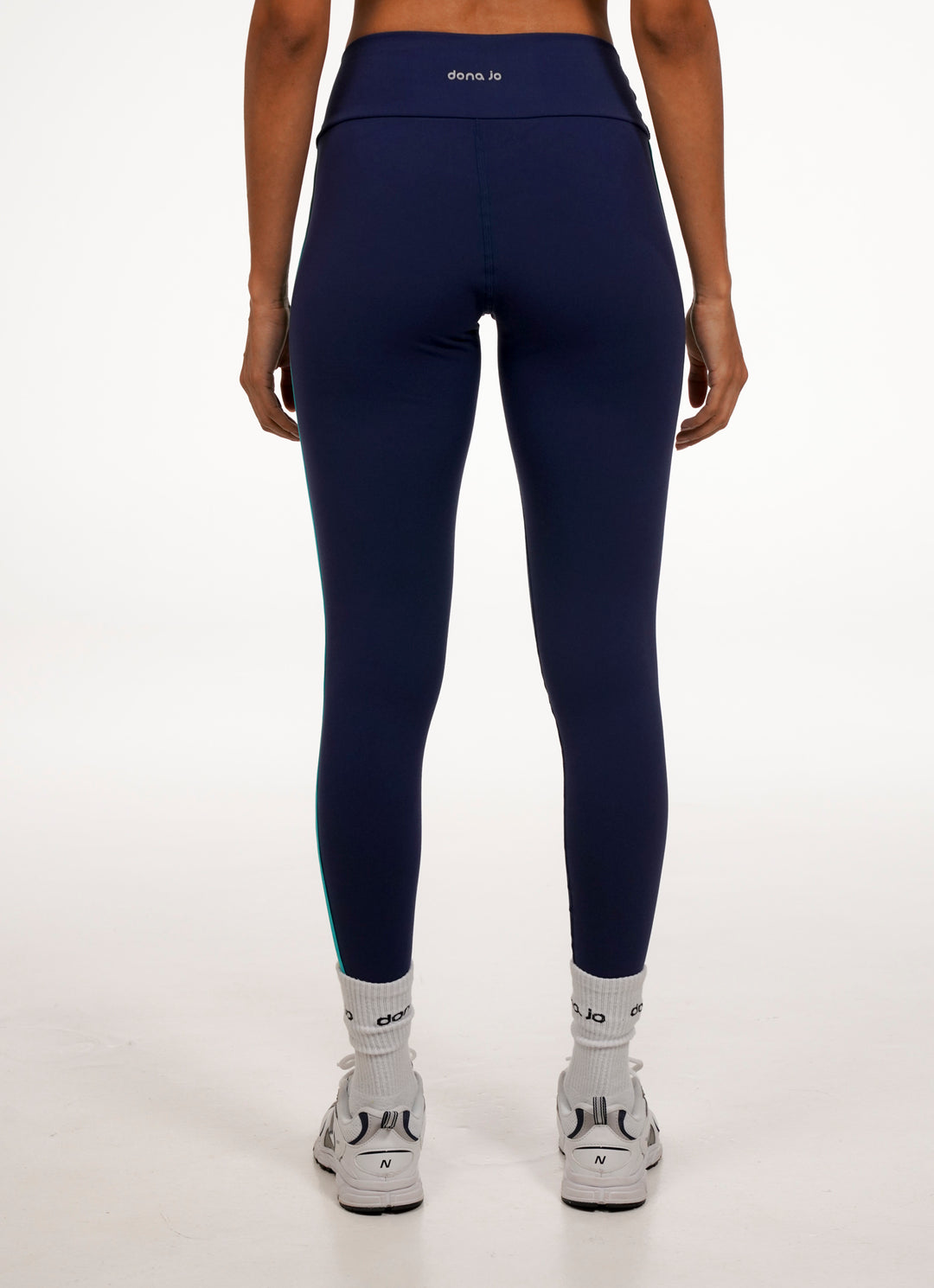 Stripe Legging (Navy)