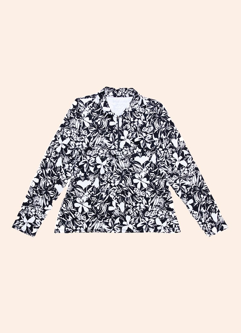 Aim Long Sleeve Polo (Alpine) polos Dona Jo Fitwear