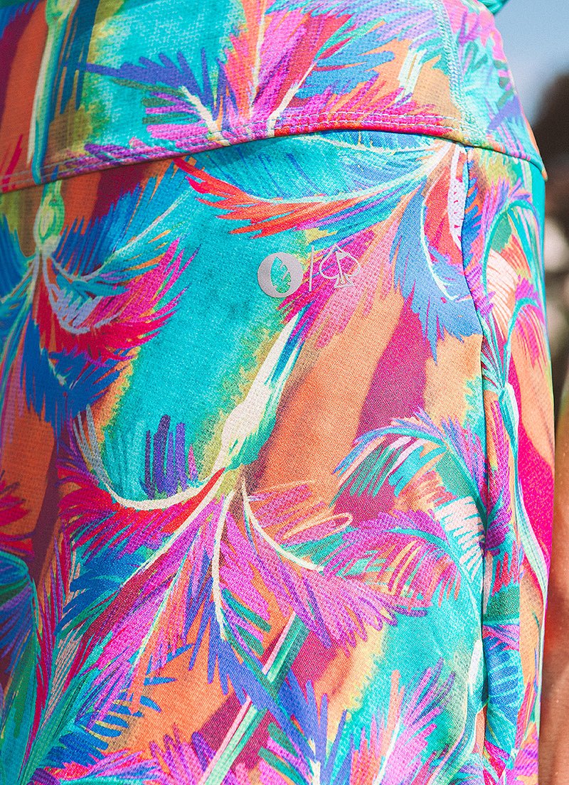 Aim Skirt (Palms) 17" skirts Dona Jo Fitwear   