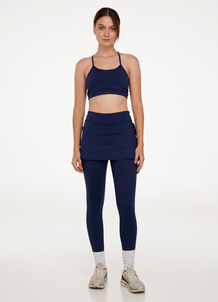Shakira Skirted Legging (Navy)