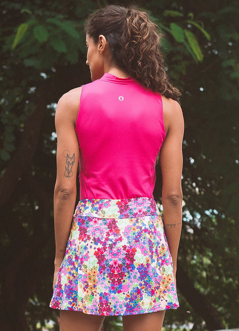 Court Skirt / Skort (Floret) 14.5" skirts Dona Jo Fitwear   