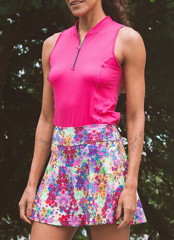 Court Skirt / Skort (Floret) 14.5" skirts Dona Jo Fitwear   