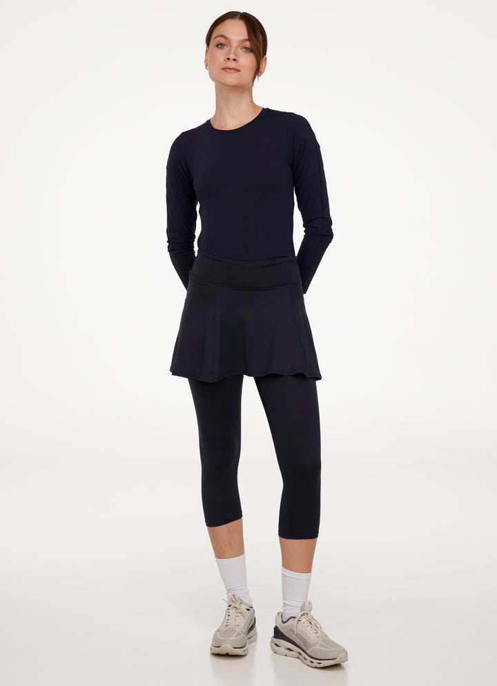 Skirted Capri (Black)