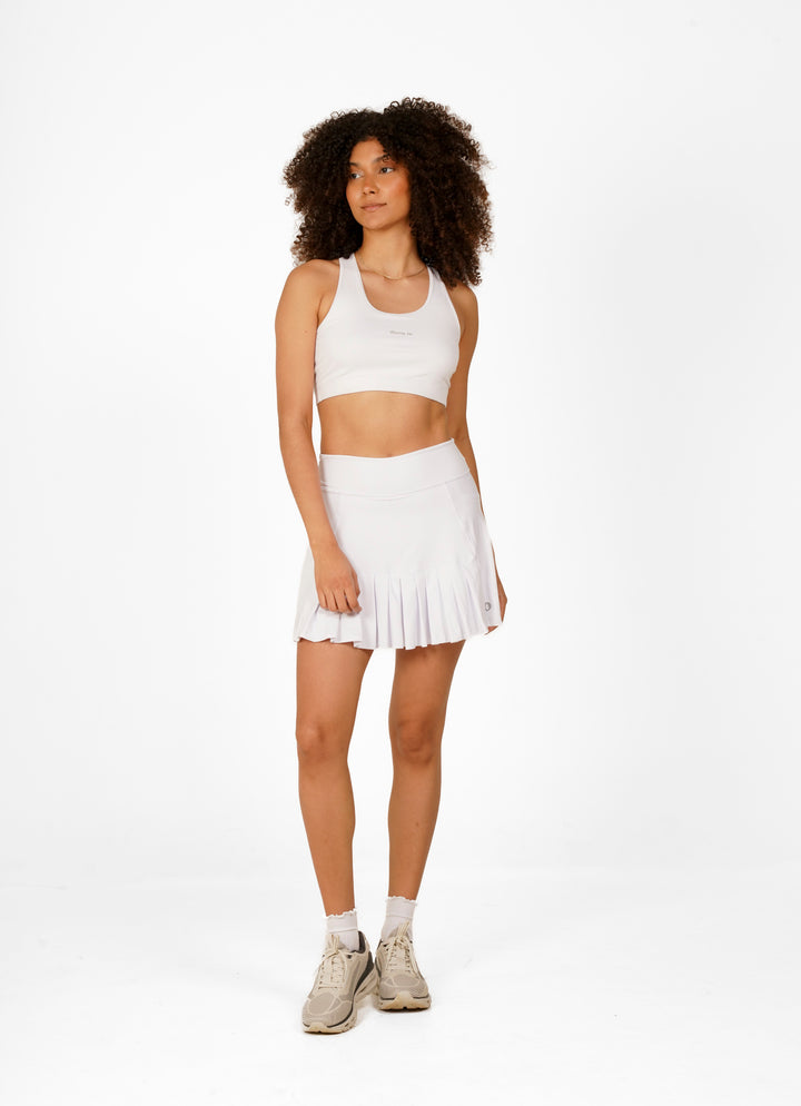 Flirty Skirt / Skort (White) 14.5"