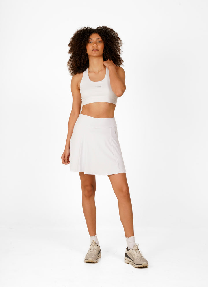Ultimate Skirt / Skort (White) 17"