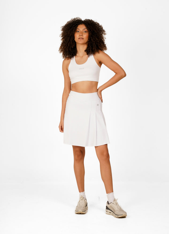 Classic Skirt / Skort (White) 19"