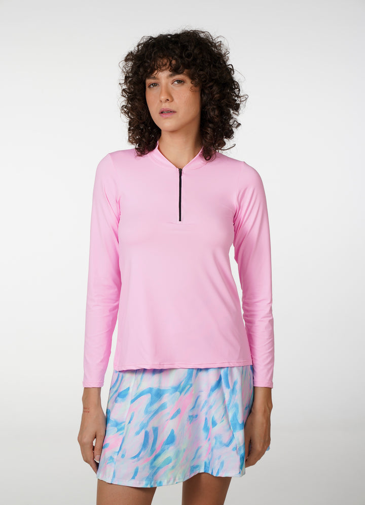 Aim Long Sleeve Polo (Funny)
