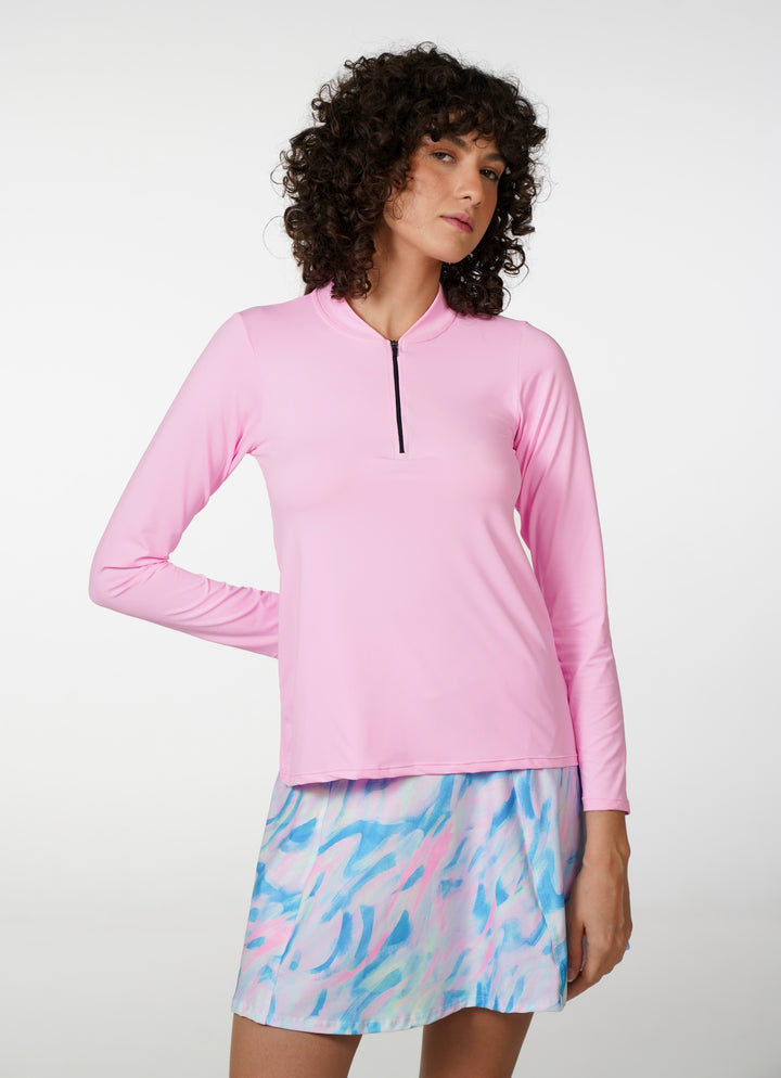 Aim Long Sleeve Polo (Funny)