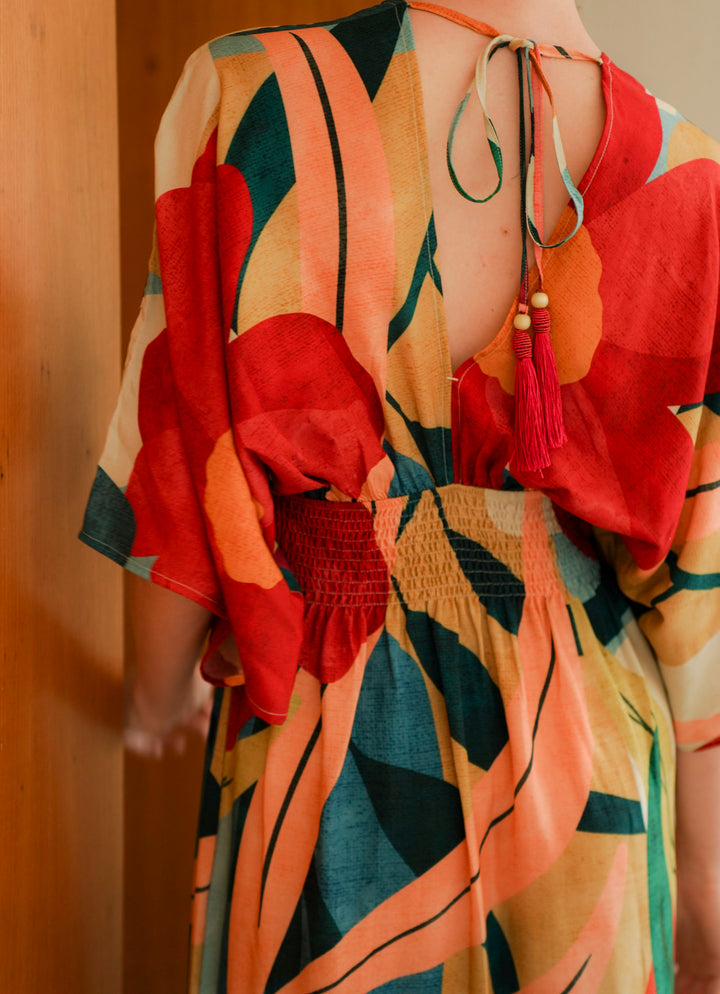 Dreamscape Maxi Dress (Marygold)
