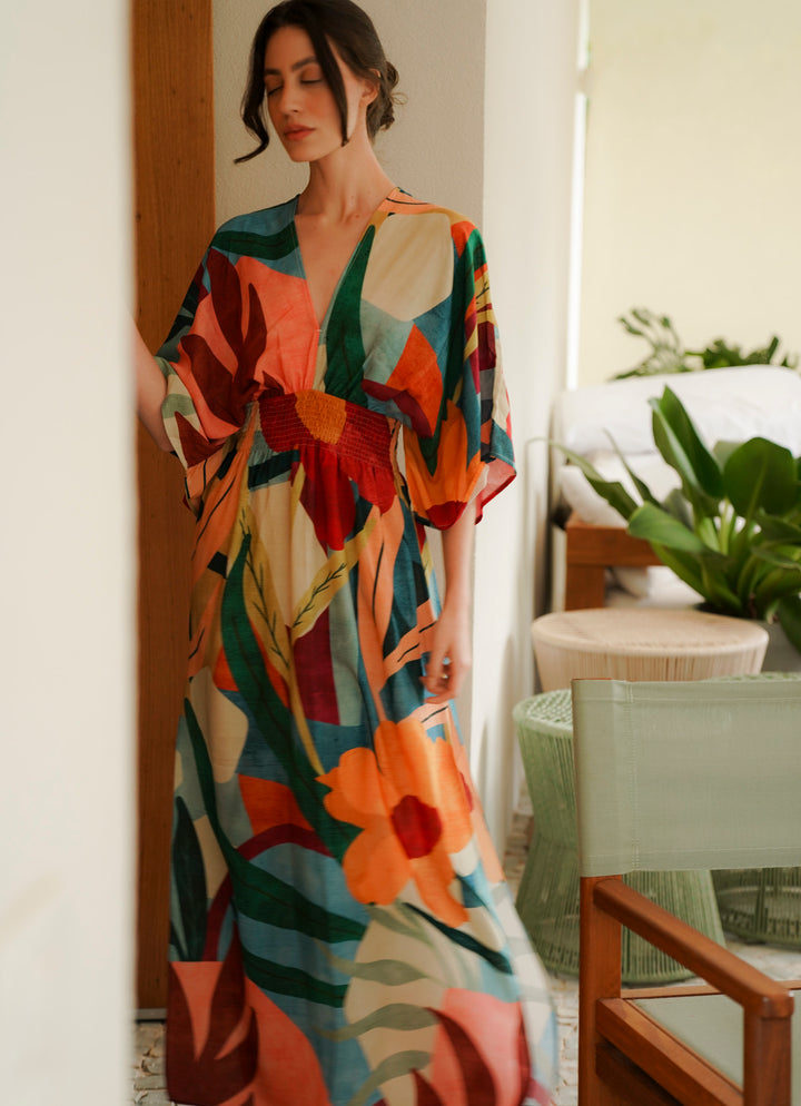 Dreamscape Maxi Dress (Marygold)